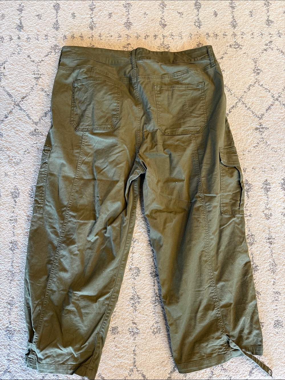 Jessica Simpson Olive Green Cargo Pants - Picture 5 of 6